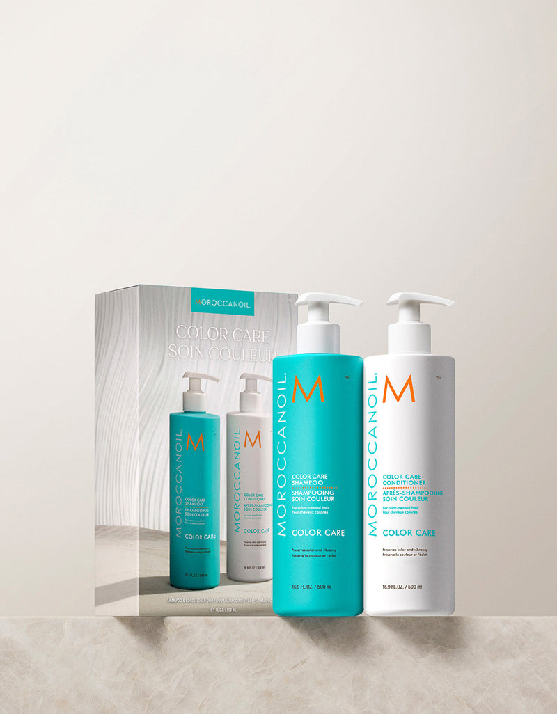 Moroccanoil Color Care sjampó og hárnæring 2×500 ml
