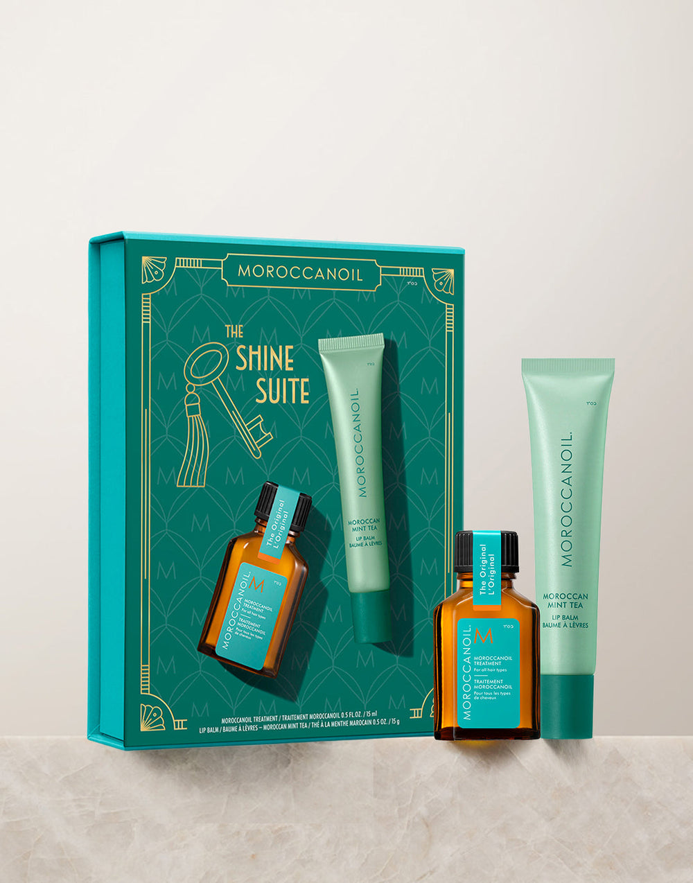 Moroccanoil Shine Suite jólaglaðningur – Moroccan Mint