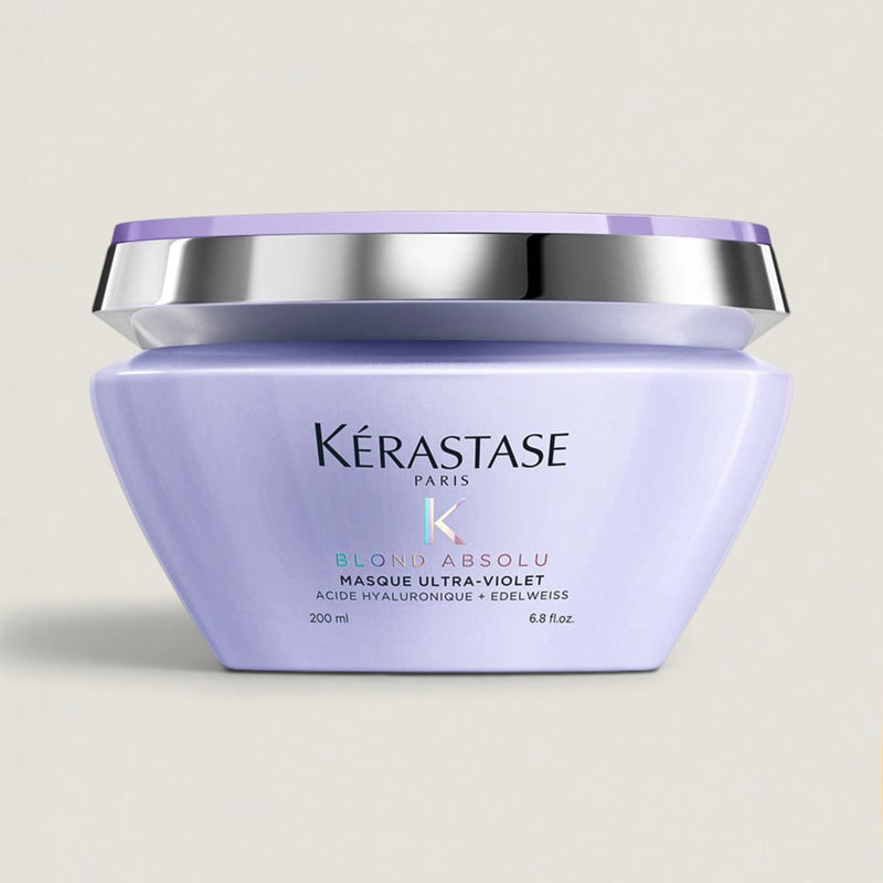 Kérastase Blond Absolu Masque Ultra-Violet fjólublár hármaski 200 ml