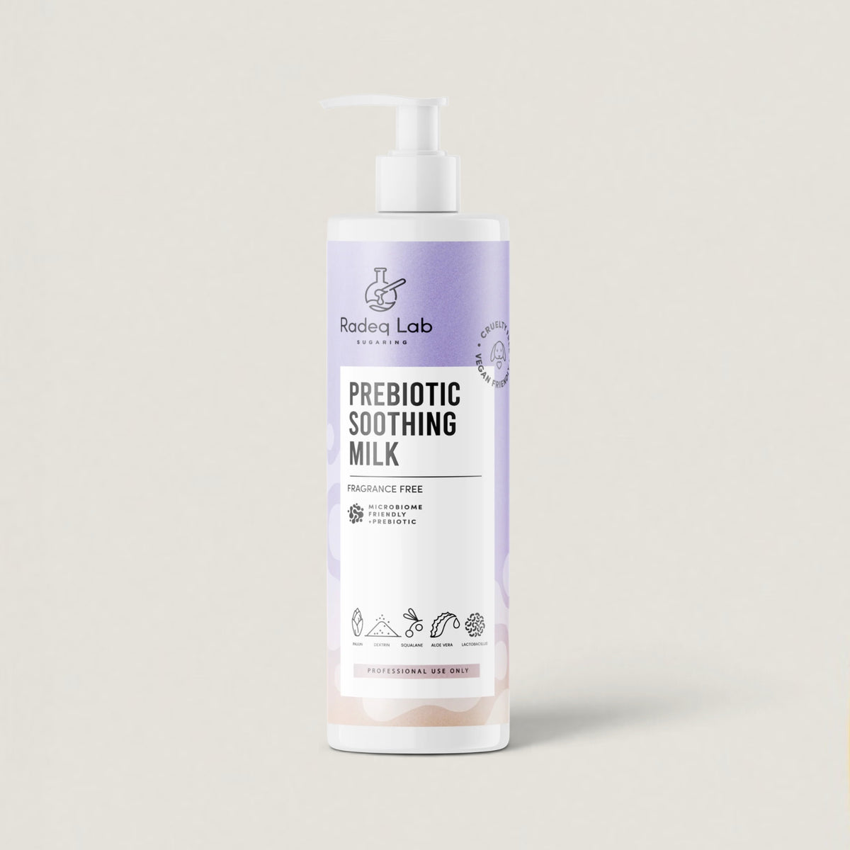 Radeq Lab Prebiotic róandi húðmjólk 430 ml