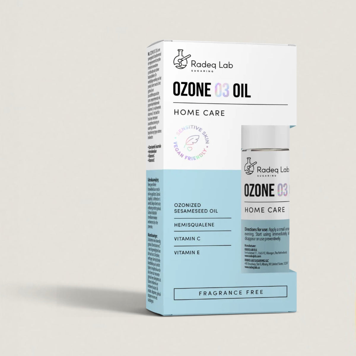 Radeq Lab Ozone O3 olía