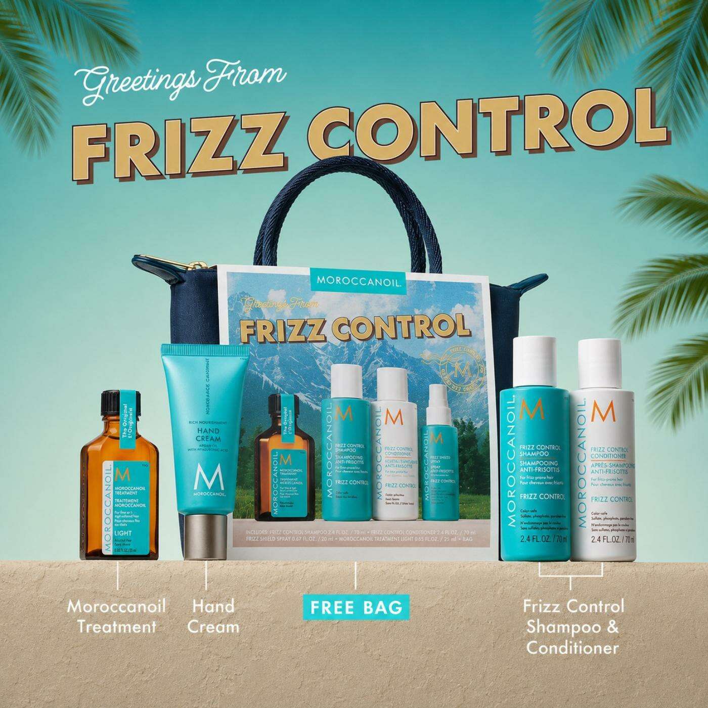 Moroccanoil Frizz Control Gjafasett