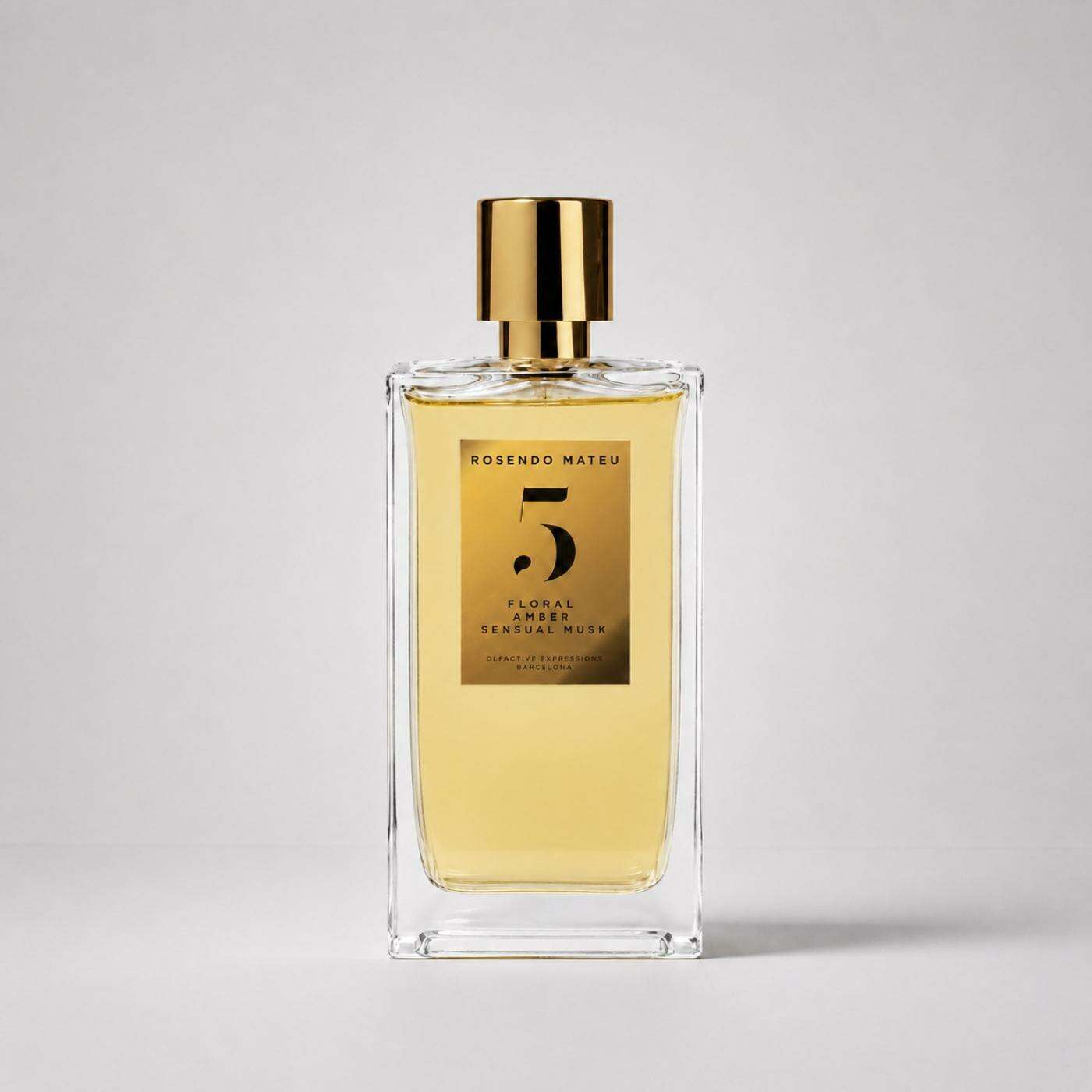 Rosendo Mateu Nº 5 Floral, Amber, Sensual Musk