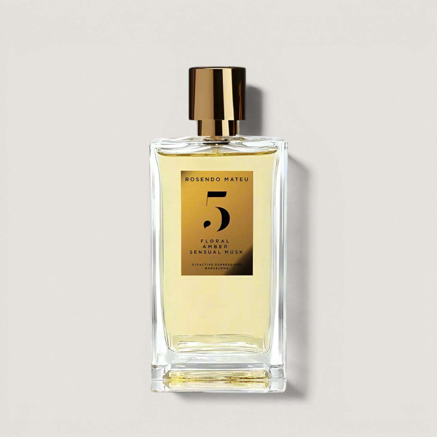 Rosendo Mateu Nº 5 Floral, Amber, Sensual Musk