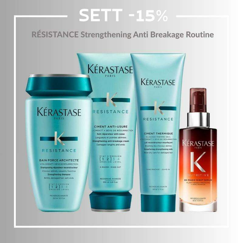 RÉSISTANCE Strengthening Anti-Breakage Routine — styrkjandi sett gegn slitnun -15%